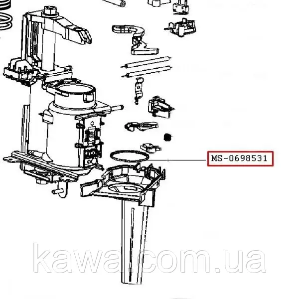 Ущільнювач заварного блоку MS-0698531 