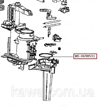 Ущільнювач заварного блоку MS-0698531 
