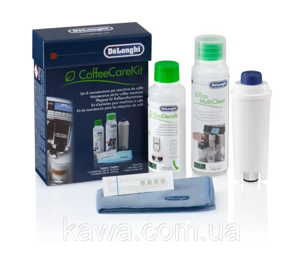 Набір для обслуговування кавомашин DeLonghi Coffee Care Kit DLSC306 5513283501