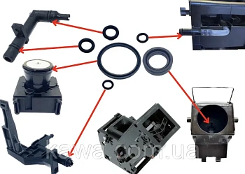 Ремкомплект заварного пристрою Bosch Siemens Melitta