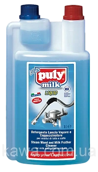 PULY MILK Plus ® Liquido NSF, банка 1000 мл. Засіб для чищення молочних систем і капучинаторів