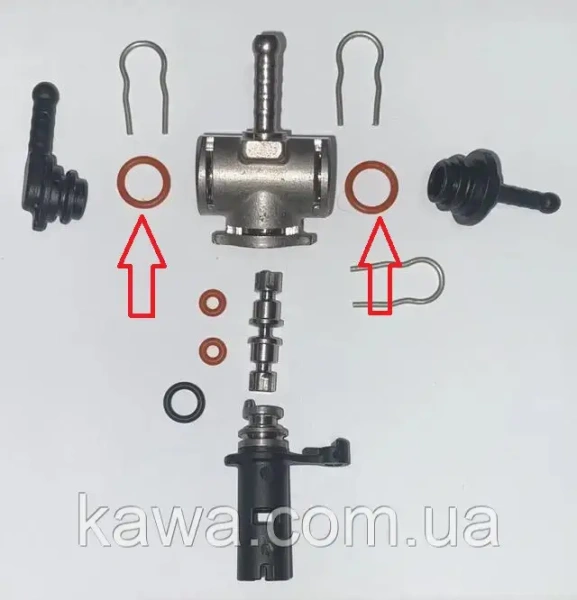 Ущільнювач крана пар-вода Odea/Talea  OR 108, d=8.73x1.78mm 12000042  