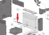 Конектор баку води Delonghi 53132C8120 